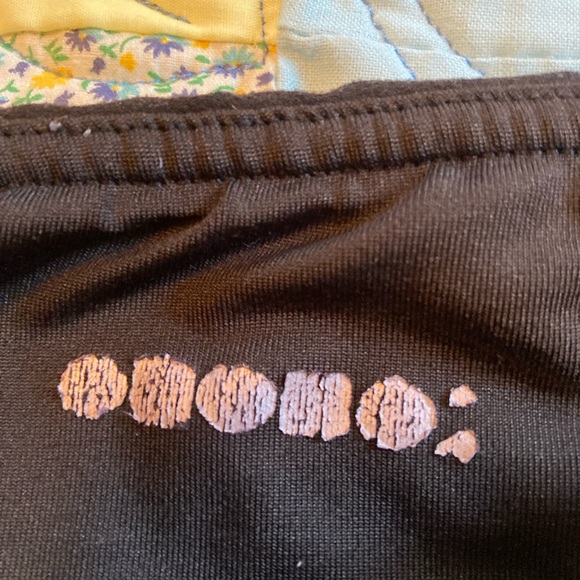 Capris, Workout:Leggings XOXO, Black with side pockets, Size Large - Picture 5 of 16